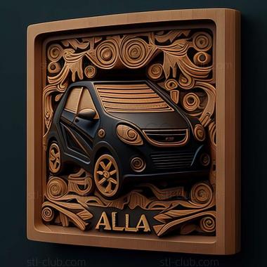 3D модель Opel Agila (STL)